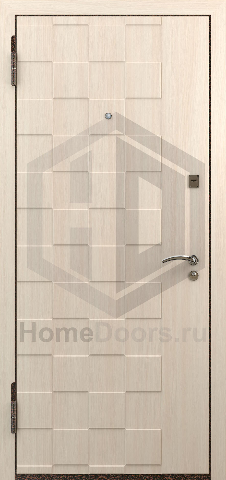 Входная утепленная дверь МДФ "Куб" Норд М фото