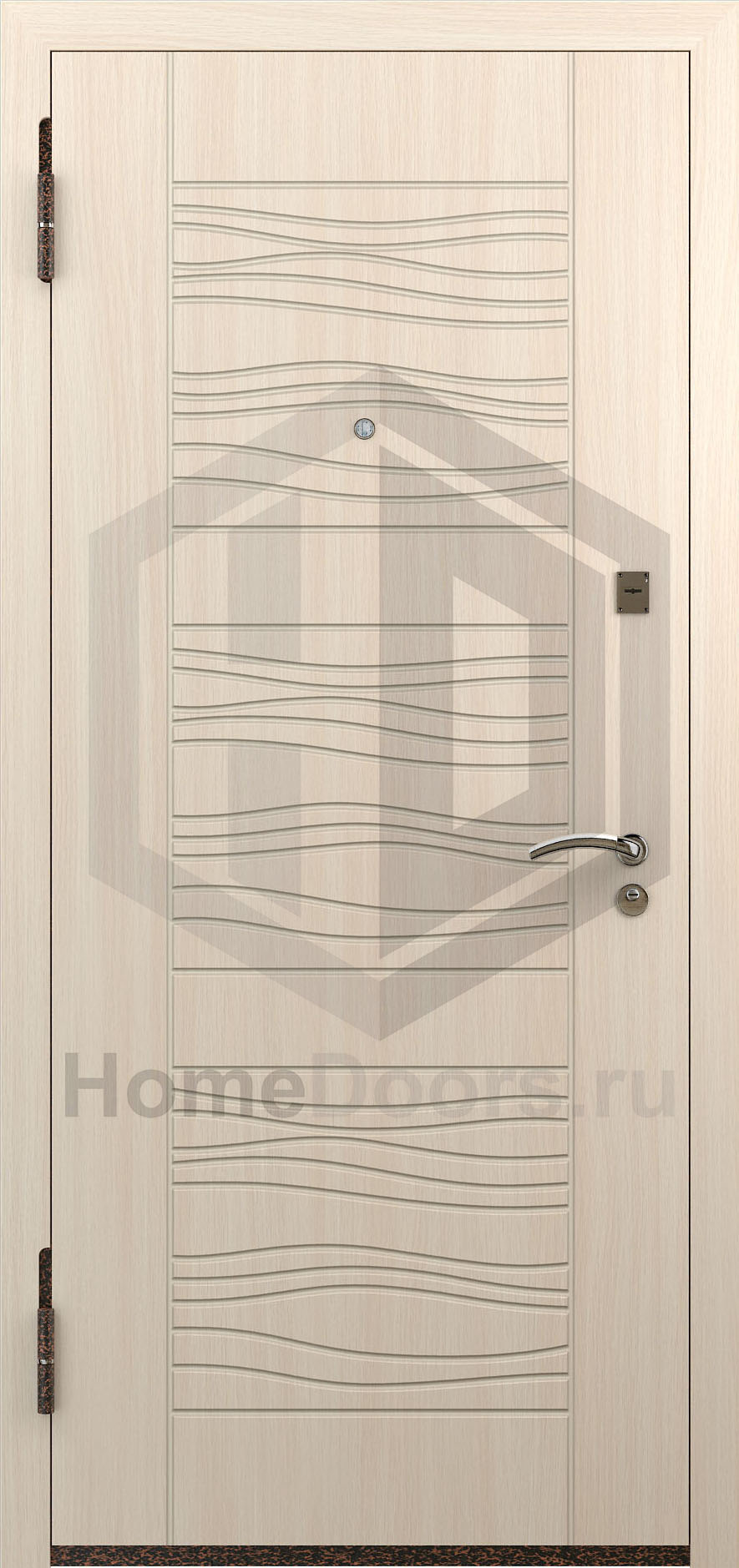 Входная утепленная дверь МДФ "Самурай" Норд М фото