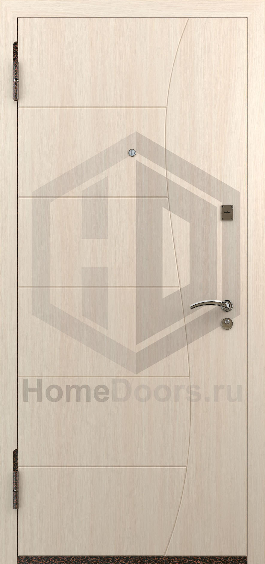 Входная утепленная дверь МДФ "Лира" Норд М фото