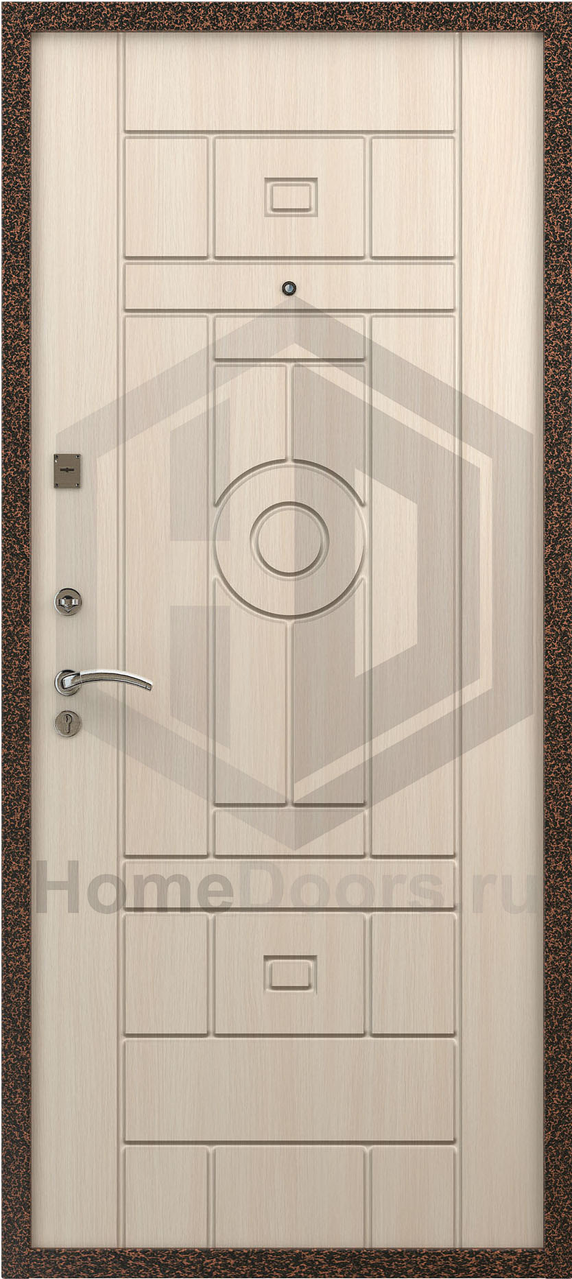 Входная утепленная дверь "Топаз" Норд фото