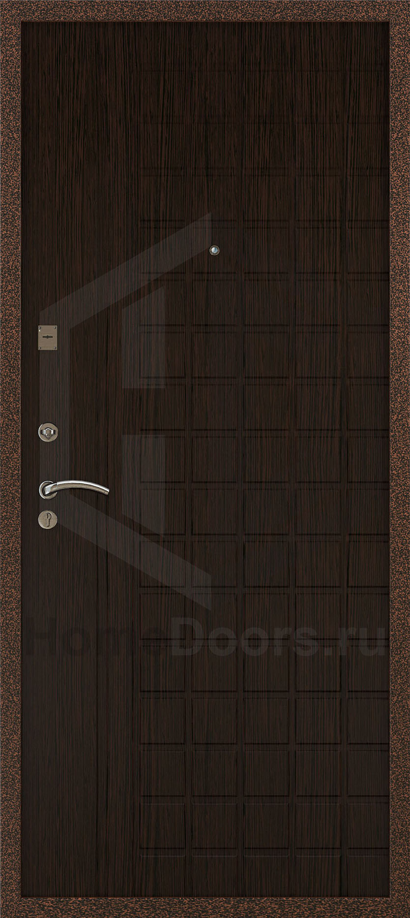 Входная утепленная дверь "Сильвер" Норд фото