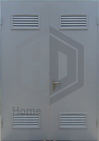 Дверь в электрощитовую двойная фото