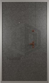 Тамбурная дверь от лифта на площадку с НЦ эмалью фото