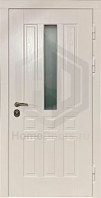 Входная дверь со стеклом №43 фото