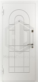 Белая входная дверь Бали RAL фото