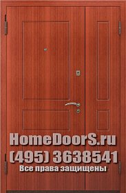 Двустворчатая металлическая дверь "Мадейра ДВ" фото