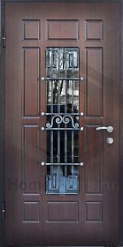 Дверь с ковкой №3 фото