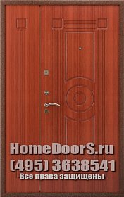 Двустворчатая металлическая дверь "Сумба ДВ" фото