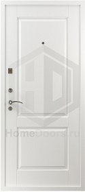 Белая входная дверь Корсика RAL фото