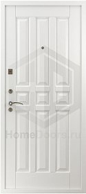 Белая входная дверь Магистр RAL фото