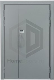 Подъездная дверь с кодовым замком фото