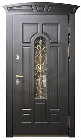 Дверь с ковкой №24 фото