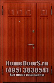 Двустворчатая металлическая дверь "Майорка ДВ" фото