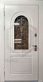 Дверь с ковкой №27 фото