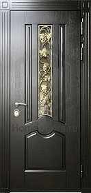 Дверь с ковкой №20 фото