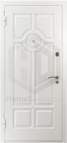 Белая входная дверь Монарх RAL фото